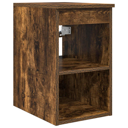 vidaXL Bathroom Furniture Set 4 pcs Smoked Oak 6