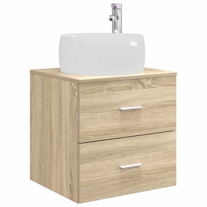vidaXL Bathroom Furniture Set 5 pcs Sonoma Oak 5