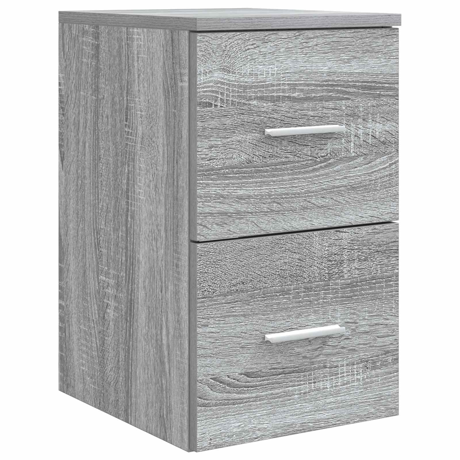 vidaXL Bathroom Furniture Set 5 pcs Grey Sonoma 6