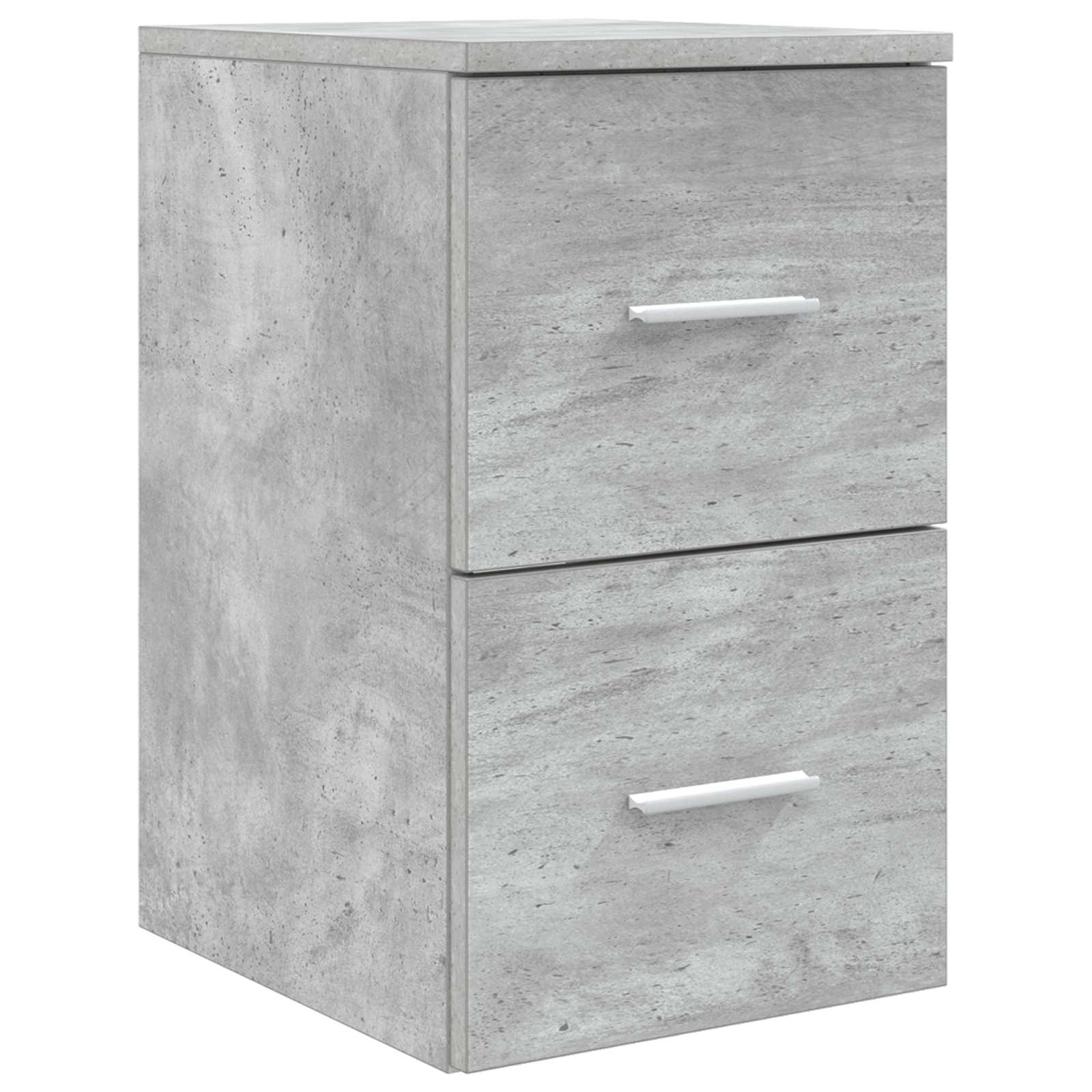 vidaXL Bathroom Furniture Set 5 pcs Concrete Grey 6