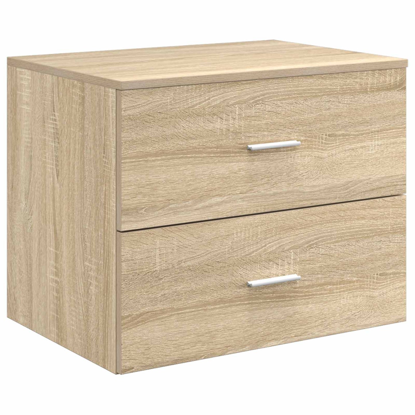 vidaXL Bathroom Furniture Set 4 pcs Sonoma Oak 6