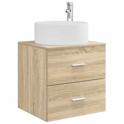 vidaXL Bathroom Furniture Set 5 pcs Sonoma Oak 5