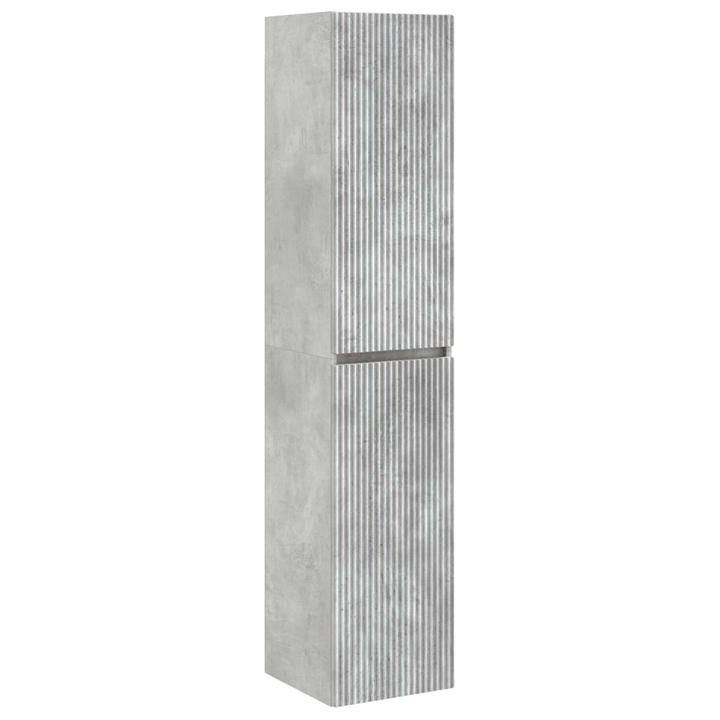 vidaXL Bathroom Cabinet Set 5 pcs Concrete Grey Engineered Wood 6