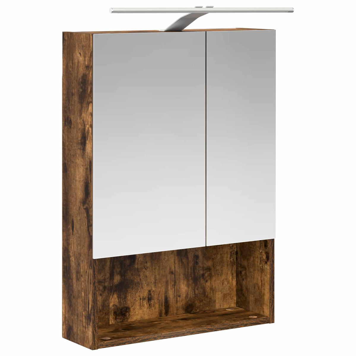 vidaXL Bathroom Cabinet Set 5 pcs Smoked Oak Engineered Wood 5
