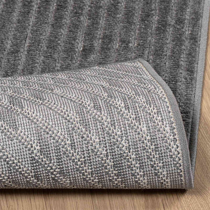 Indoor and Outdoor Rug PALMERAS Zen Sand Anthracite 160 x 230 cm