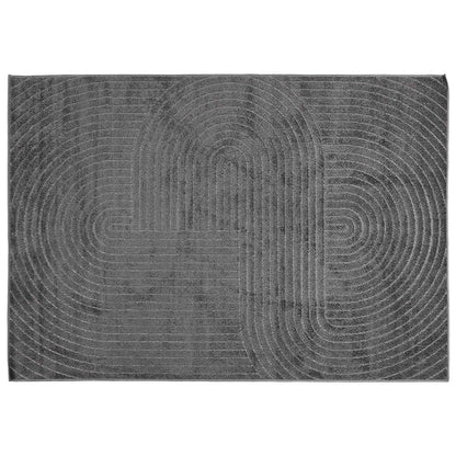 Indoor and Outdoor Rug PALMERAS Zen Sand Anthracite 160 x 230 cm