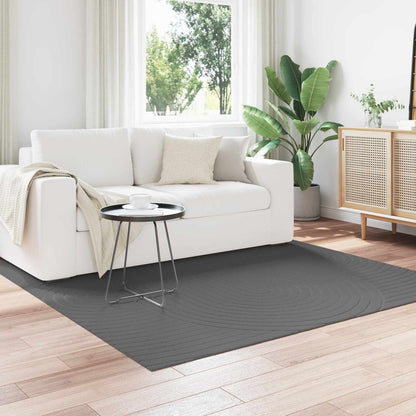 Indoor and Outdoor Rug PALMERAS Zen Sand Anthracite 200 x 200 cm