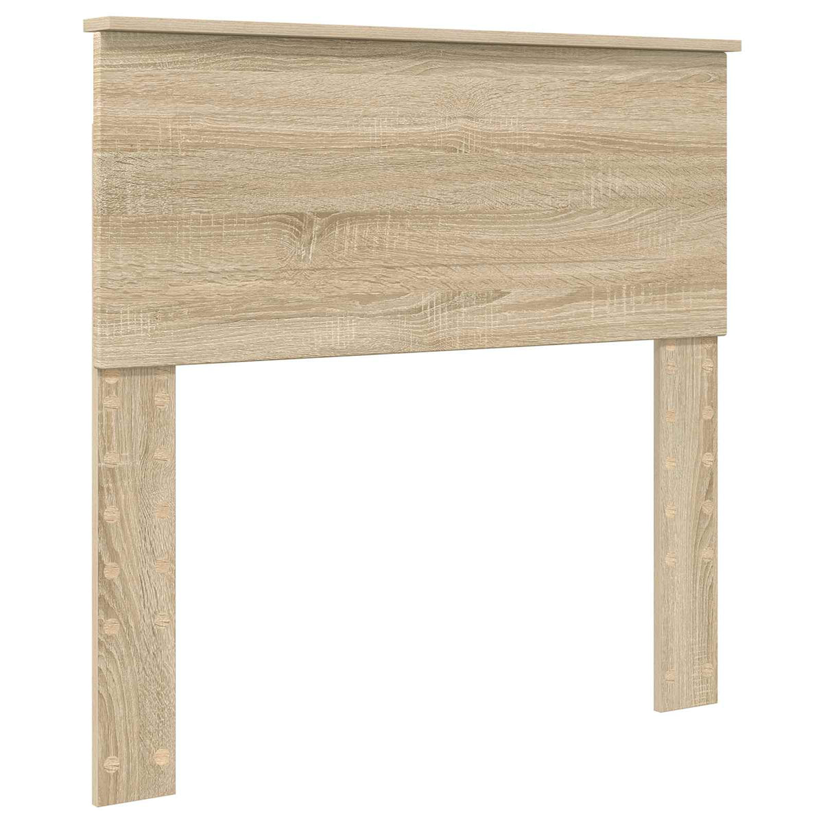Bed Frame with Shelf Engineered Wood Length 190 cm Sonoma oak 75 cm