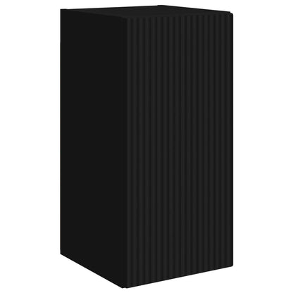 vidaXL TV Cabinet Set 6 pcs Black Engineered Wood 6