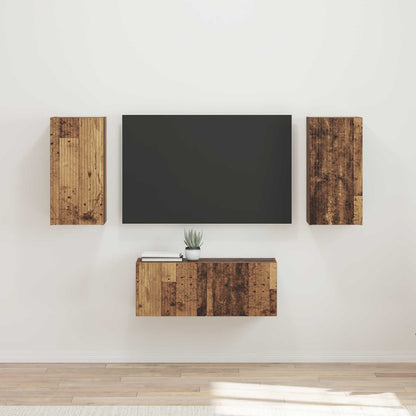 vidaXL TV Cabinet Set 6 pcs Engineered Wood