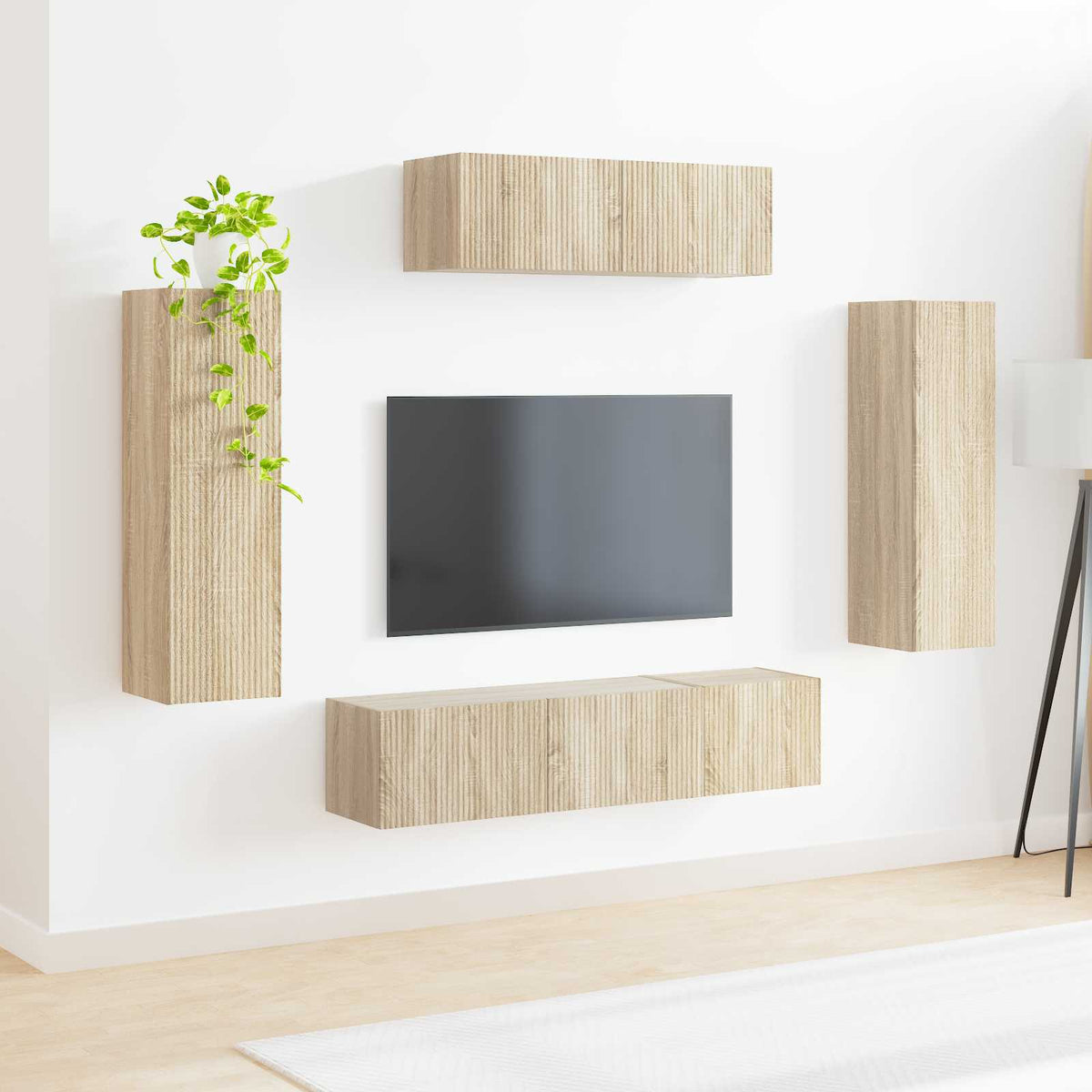 TV Cabinet 5 pcs Sonoma oak