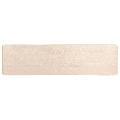 Rug Runner MARSA Polyester and PVC Cream 50 x 100 cm – 100 x 250 cm 80 x 300 cm