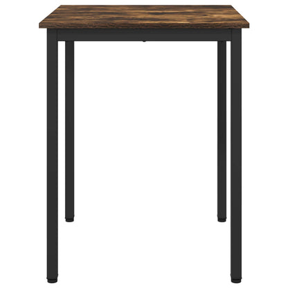 Dining Tables Engineered Wood Smoked Oak 60 cm 60 cm
