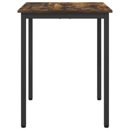 Dining Tables Engineered Wood Smoked Oak 60 cm 60 cm