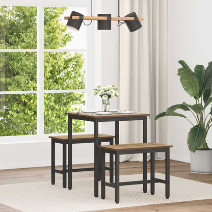Dining Tables Engineered Wood Artisan Oak 60 cm 60 cm
