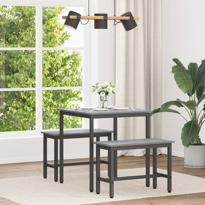 Dining Tables Engineered Wood Grey Sonoma 70 cm 70 cm