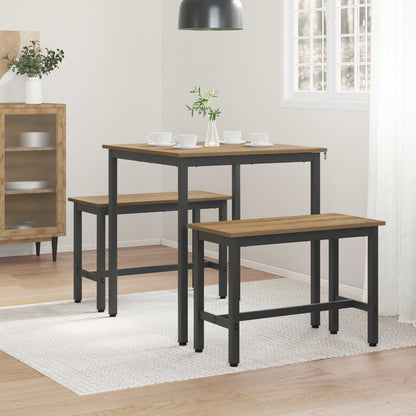 Dining Tables Engineered Wood Artisan Oak 70 cm 70 cm