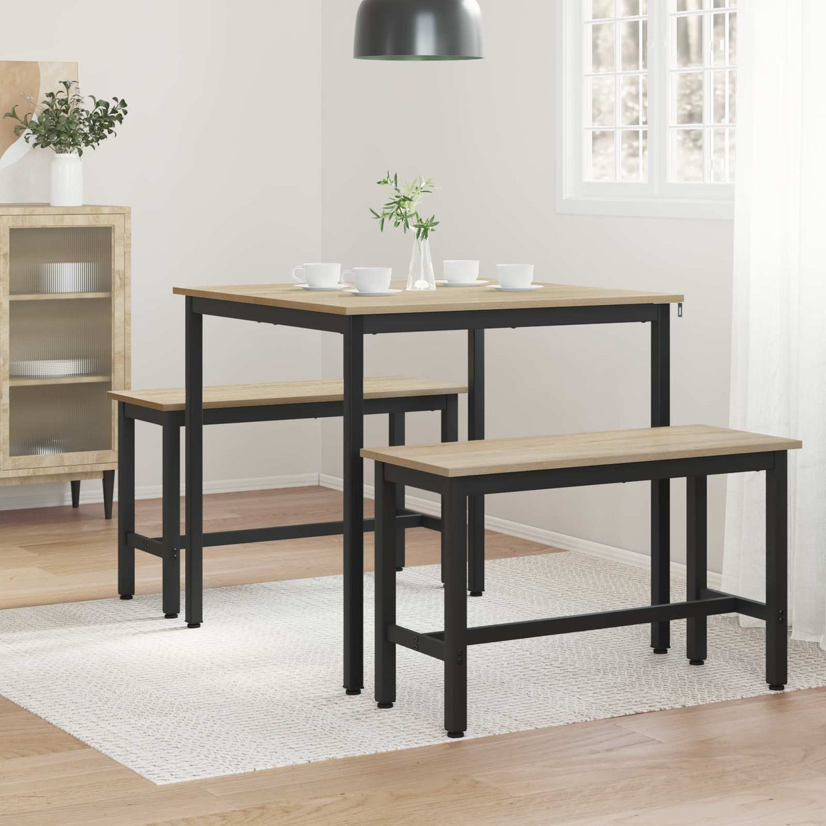 Dining Tables Engineered Wood Sonoma Oak 80 cm 80 cm