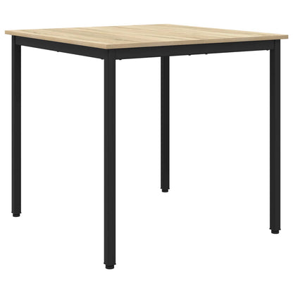 Dining Tables Engineered Wood Sonoma Oak 80 cm 80 cm