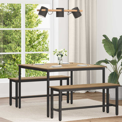 Dining Tables Engineered Wood Artisan Oak 110 cm 110 cm