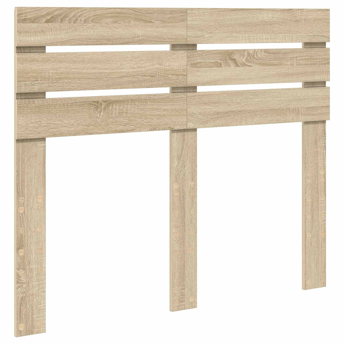 Bed Frame Solid Pine Wood Length 200 cm Sonoma Oak 120 cm