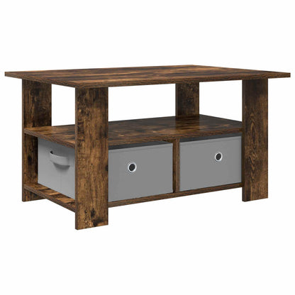 Coffee Table 77 x 55 x 42 cm Engineered Wood Smoked oak