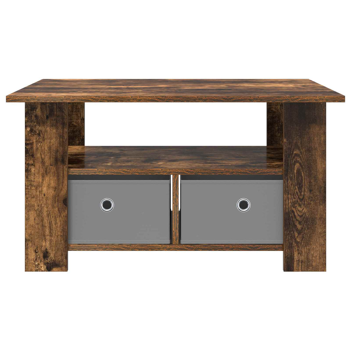 Coffee Table 77 x 55 x 42 cm Engineered Wood Smoked oak
