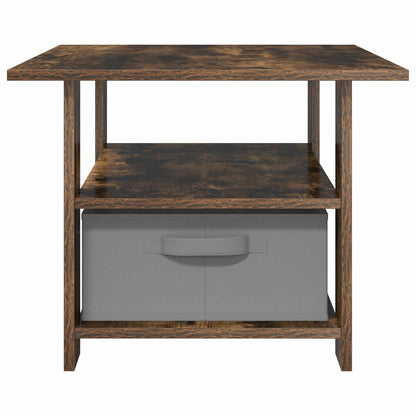 Coffee Table 77 x 55 x 42 cm Engineered Wood Smoked oak
