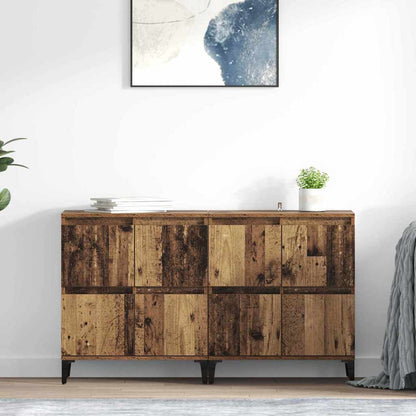 Sideboards 60x35x70 cm Engineered Wood 2 pcs Old wood