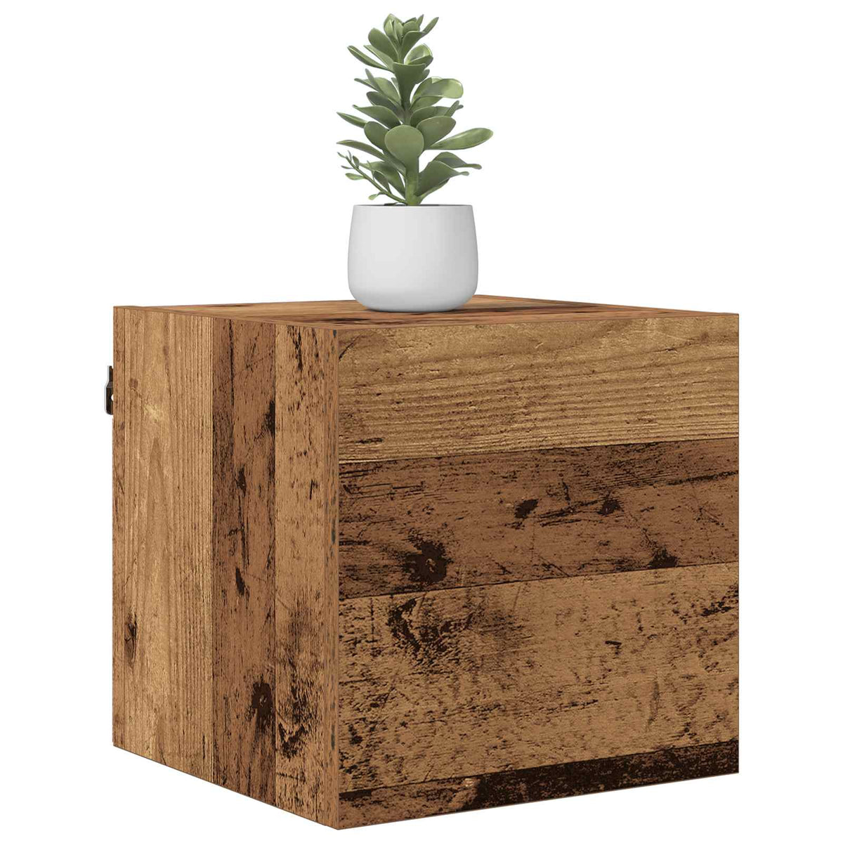 Wall-mounted TV Cabinet Set 30.5x30x30 cm 4 pcs Old wood