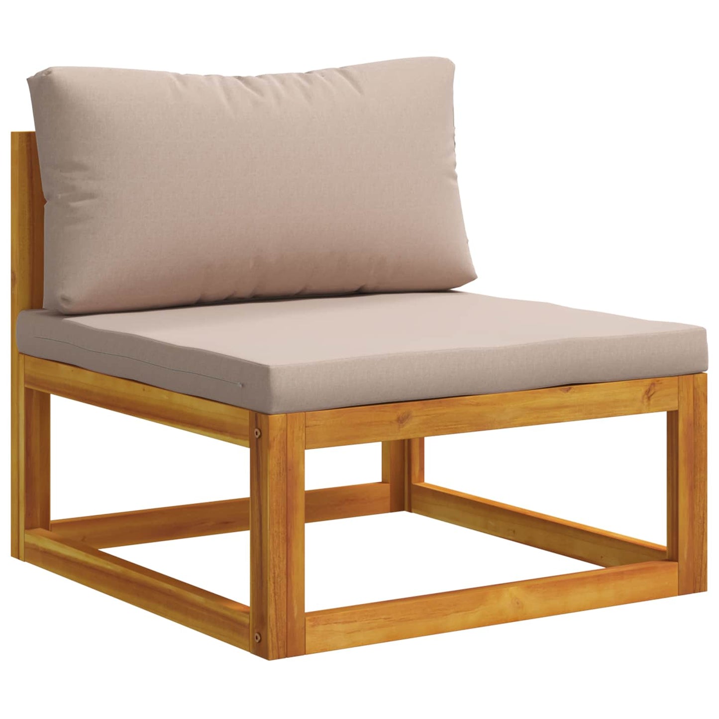 vidaXL Sofa Set 6 pcs Natural Solid Acacia Wood 2