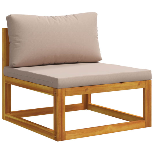 vidaXL Sofa Set 6 pcs Natural Solid Acacia Wood 2