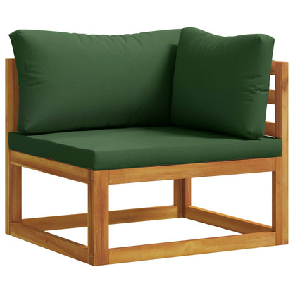 vidaXL Sofa Set 6 pcs Natural Solid Acacia Wood 5