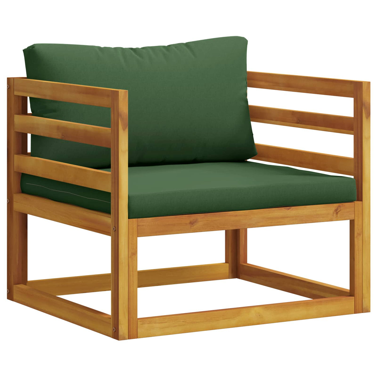 vidaXL Sofa Set 7 pcs Natural Solid Acacia Wood 4