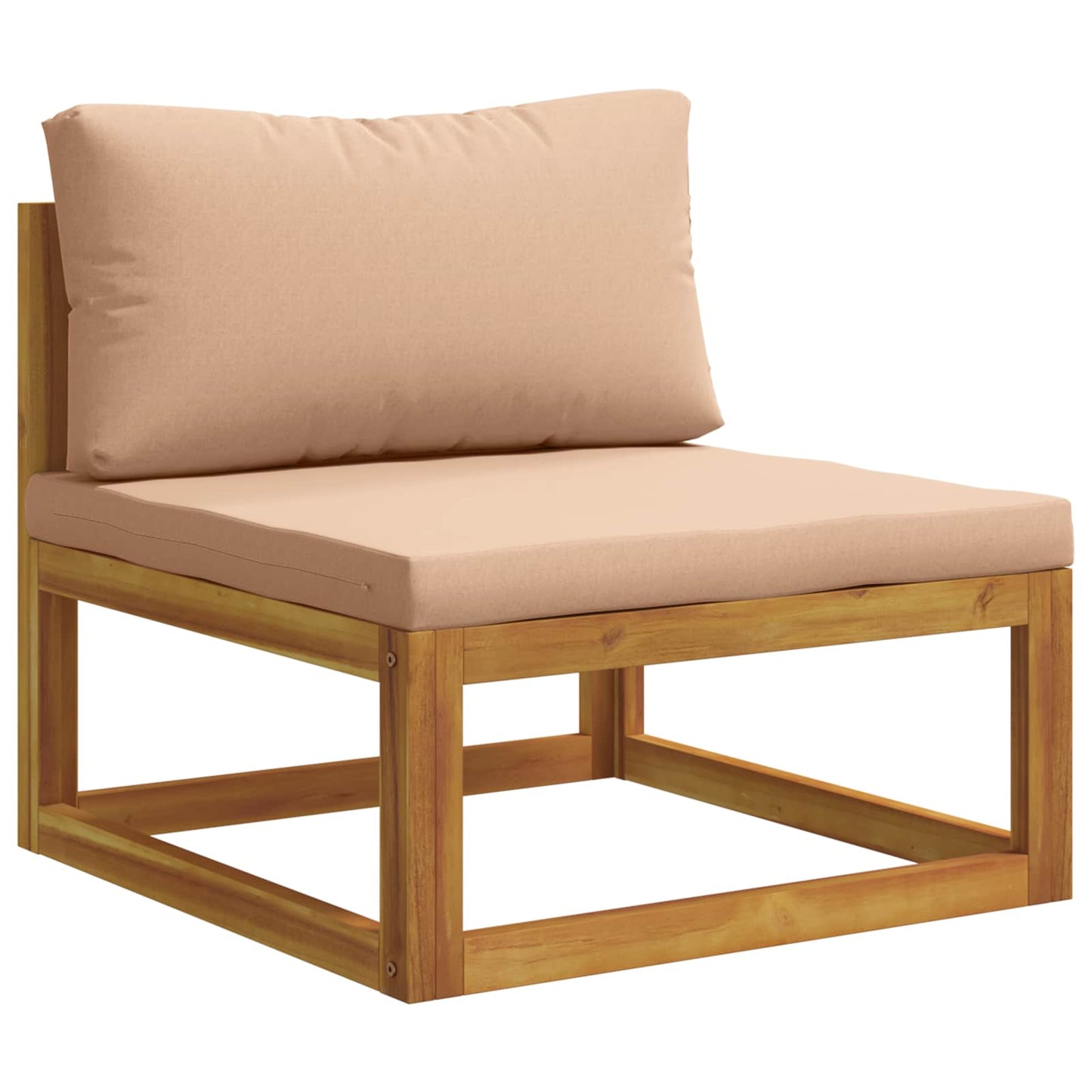 vidaXL Sofa Set 6 pcs Natural Solid Acacia Wood 2