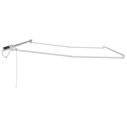 vidaXL Solar Electric Awning Frame 4 x 3 m White 4