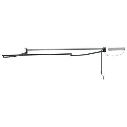 vidaXL Solar Electric Awning Frame 3 x 2.5 m Anthracite 5