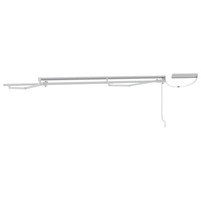 vidaXL Solar Electric Awning Frame 3.5 x 2.5 m White 5