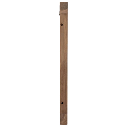 Bed Headboard Natural Solid Teak Wood 140 cm