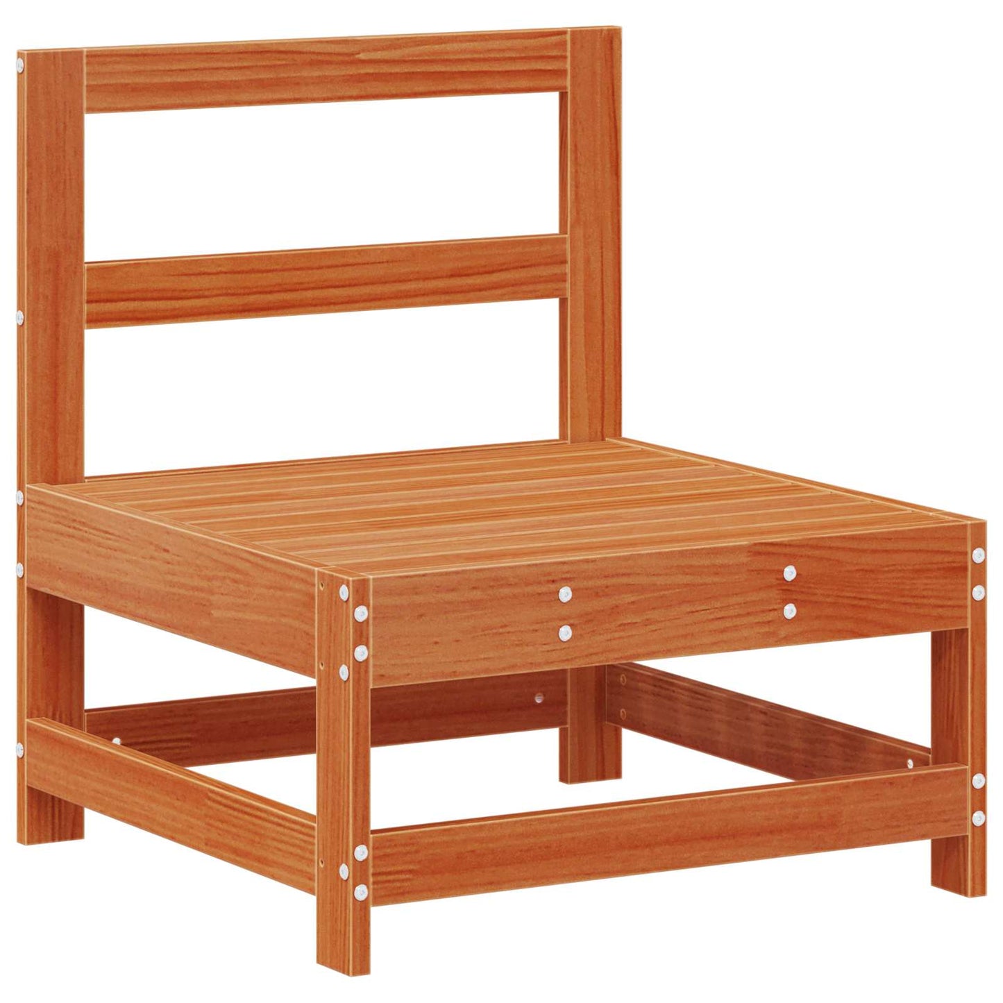 vidaXL Garden Lounge Set 6 pcs Wax Brown Solid Pine Wood 3