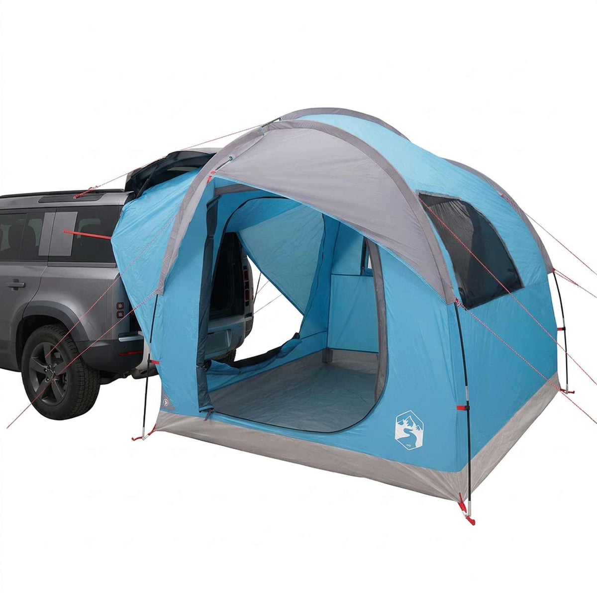 Car Tent 3-Person Polyester and Steel Blue
