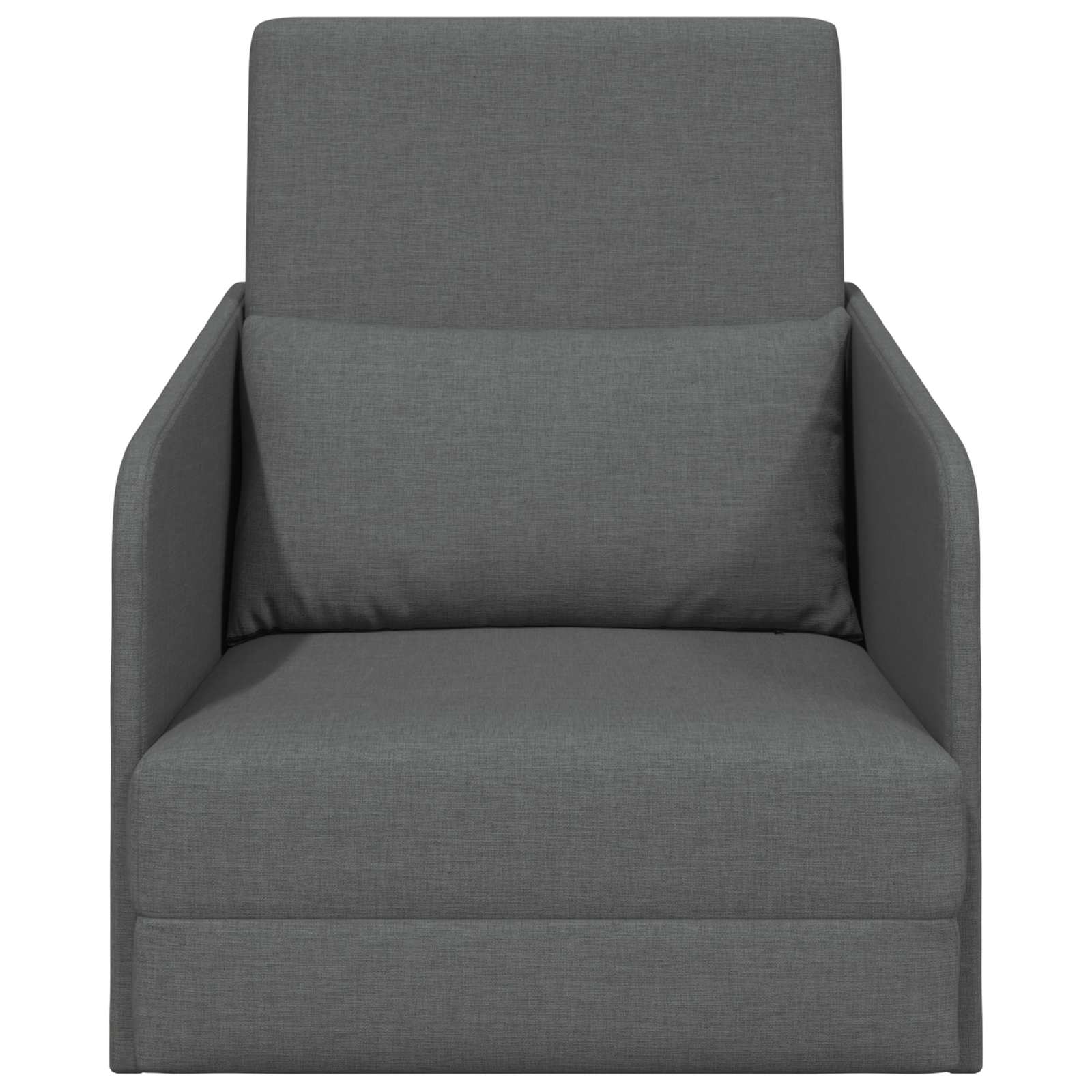 vidaXL Folding Sofa Bed Dark Grey 65 x 80 x 83 cm Fabric 5
