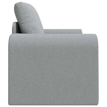 vidaXL Folding Sofa Bed Light Grey 98 x 71 x 83 cm Fabric 6