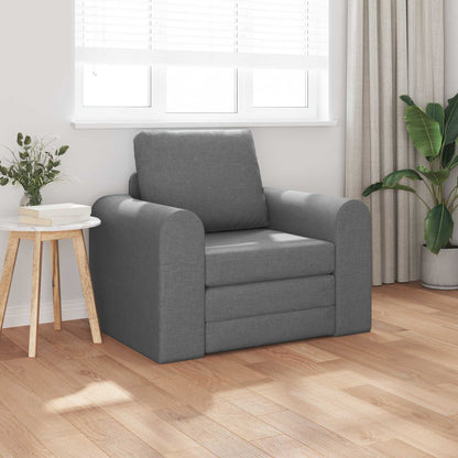 vidaXL Folding Sofa Bed Dark Grey 98 x 71 x 83 cm Fabric 3