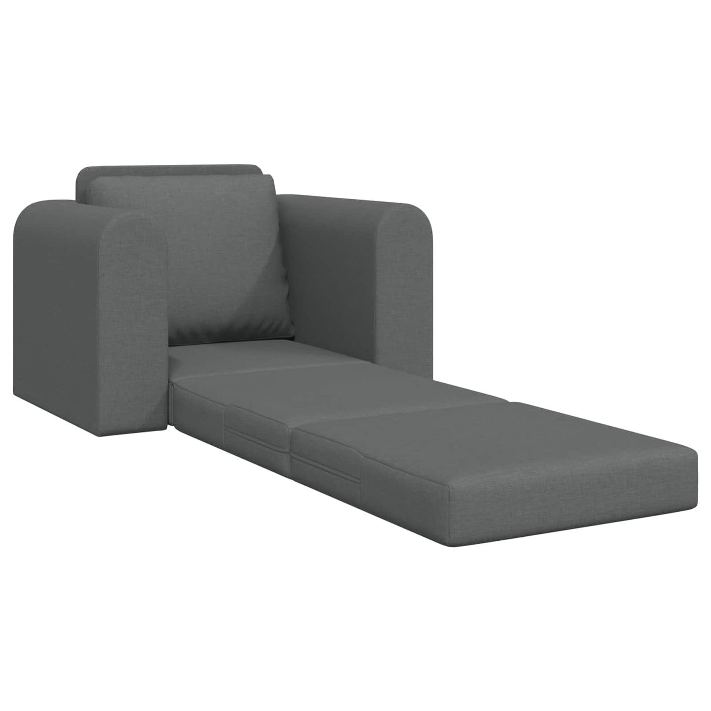 vidaXL Folding Sofa Bed Dark Grey 98 x 71 x 83 cm Fabric 4