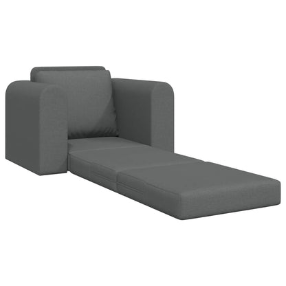 vidaXL Folding Sofa Bed Dark Grey 98 x 71 x 83 cm Fabric 4