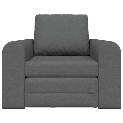 vidaXL Folding Sofa Bed Dark Grey 98 x 71 x 83 cm Fabric 5