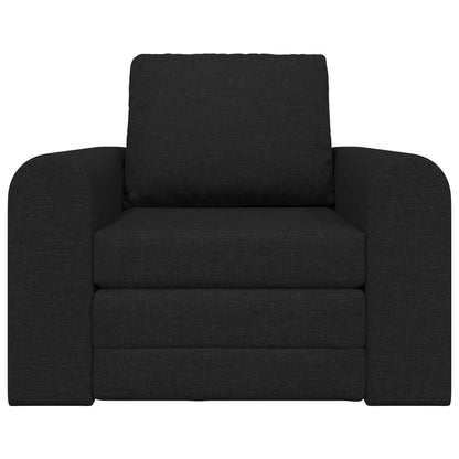 vidaXL Folding Sofa Bed Black 98 x 71 x 83 cm Fabric 5
