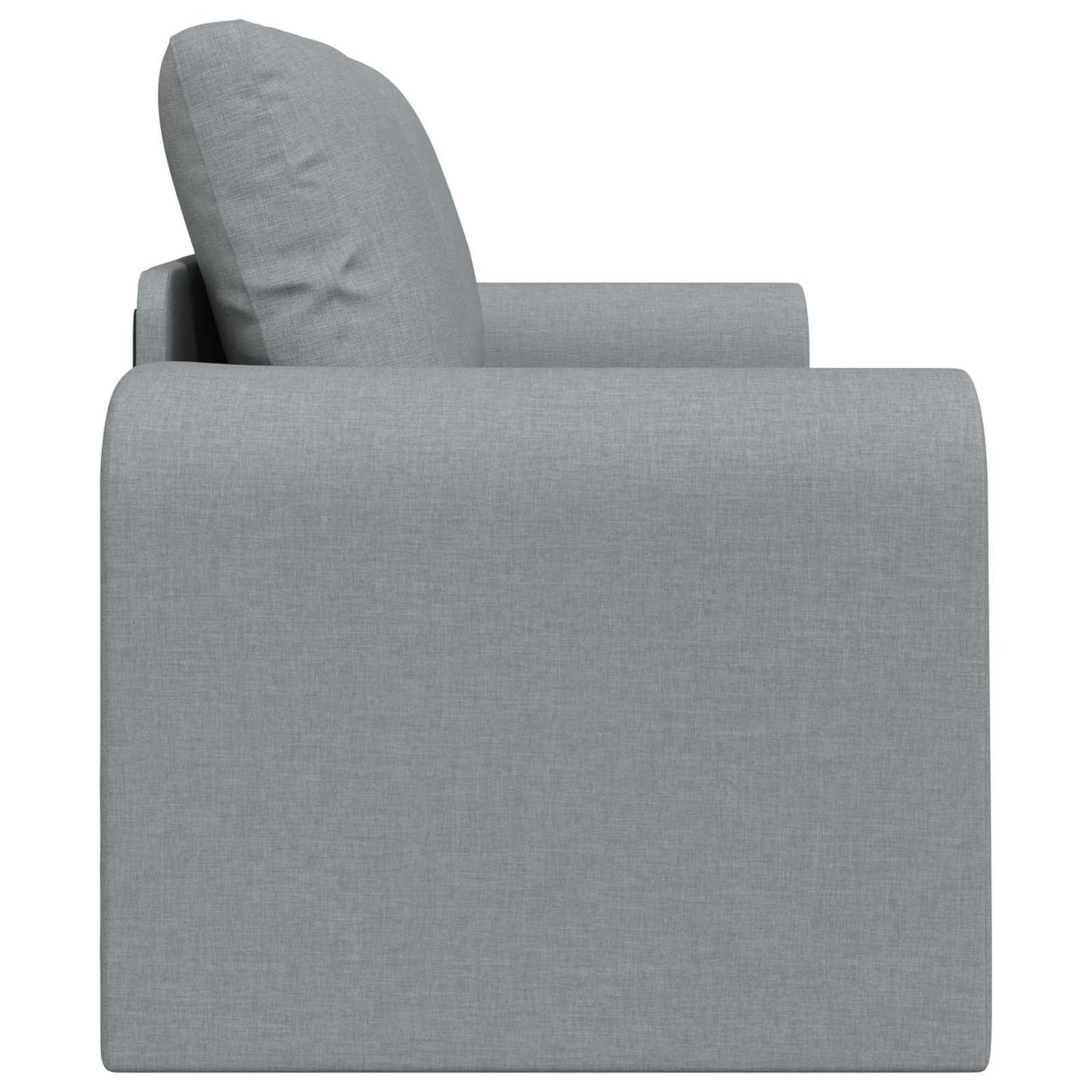 vidaXL Folding Sofa Bed Light Grey 148 x 71 x 83 cm Fabric 6