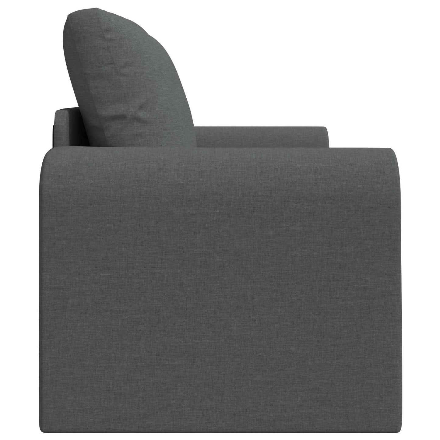 vidaXL Folding Sofa Bed Dark Grey 148 x 71 x 83 cm Fabric 6